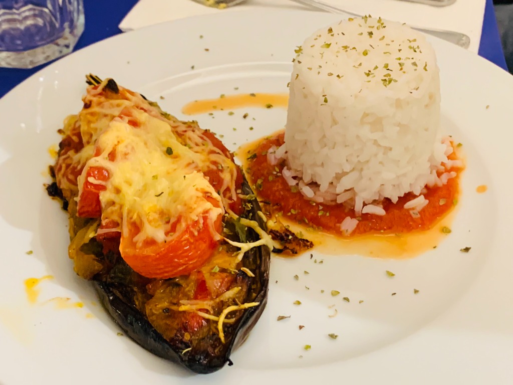 Menu of Restaurants in Barcelona, Greek Aribau, Imam