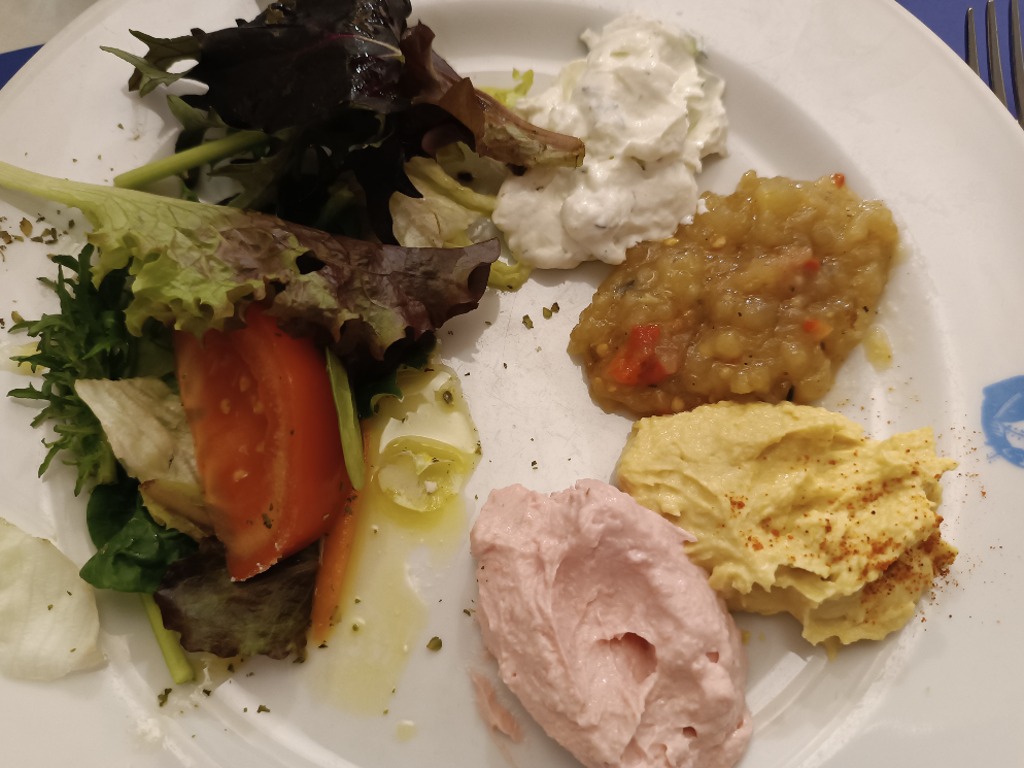 Menu of Restaurants in Barcelona, Greek Aribau, Pikilia