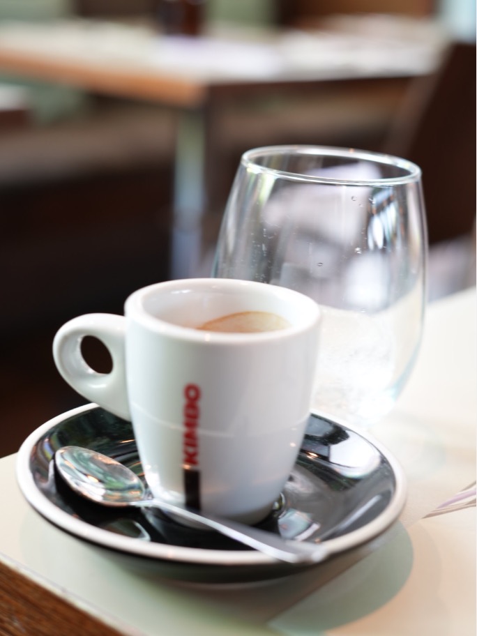 Menu of Restaurants in Barcelona, Keik Cafè Restaurant, Café con hielo