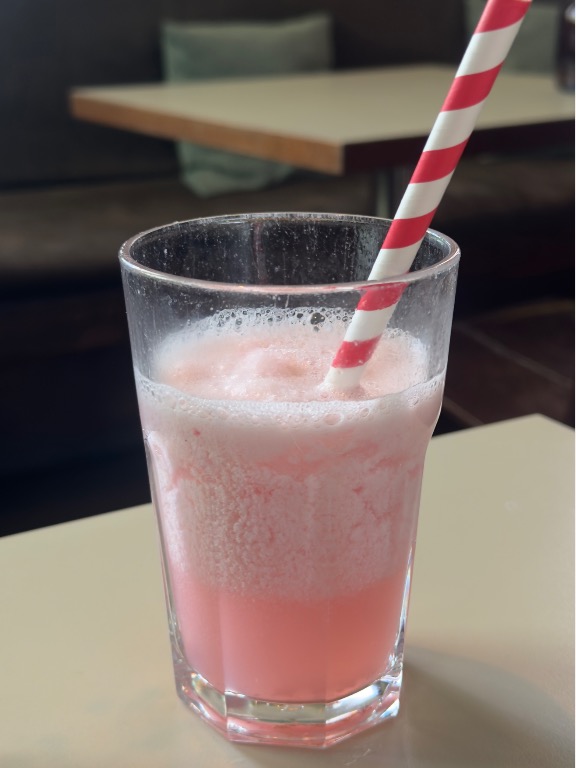 Menu of Restaurants in Barcelona, Keik Cafè Restaurant, Limonada rosa