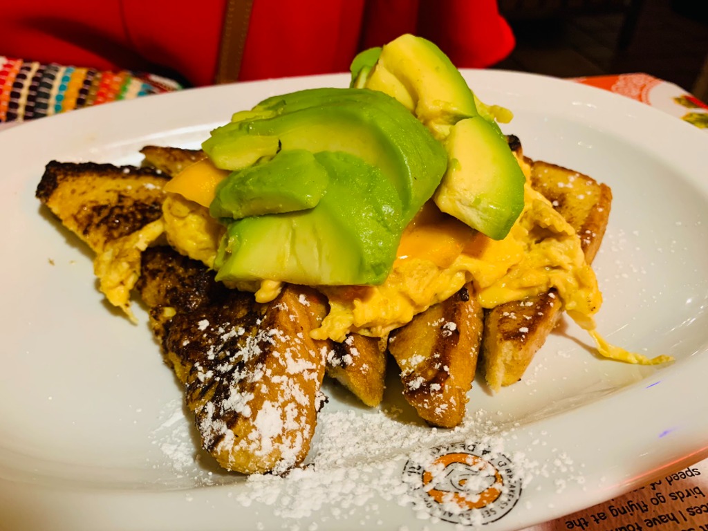 Menu of Restaurants in Barcelona, La Desayunería, Huevos revueltos y aguacate