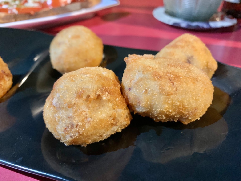 Carta de Restaurantes en Barcelona, La Revolta, Croqueta de jamón