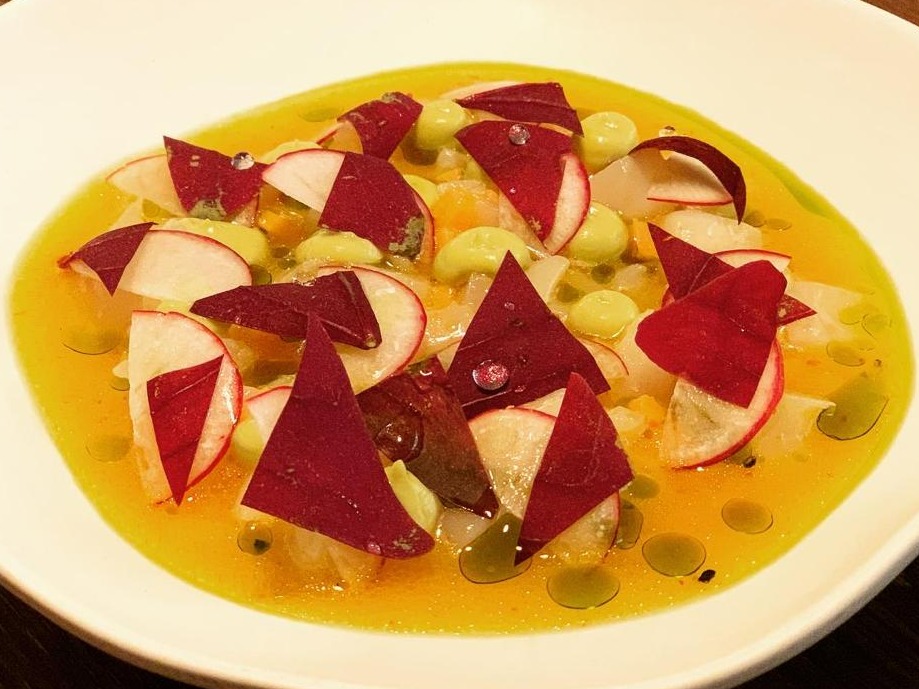 Carta de Restaurantes en Barcelona, La Tartareria Raw Food, Tartar de vieira