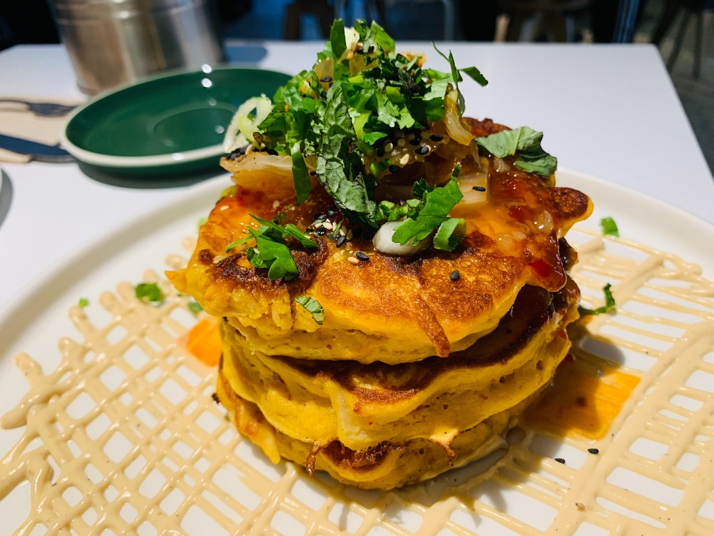 Carta de Restaurantes en Barcelona, Little Fern, Pancakes de Kimchi