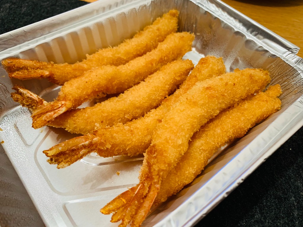 Carta de Restaurantes en Barcelona, Maruko restaurante japonés, Langostinos rebozados (6 uds.)