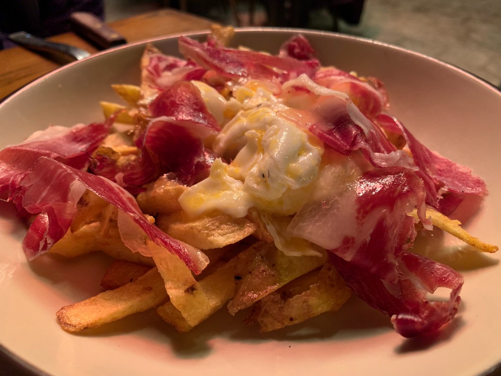 Carta de Restaurantes en Barcelona, Mussol, Huevos estrellados