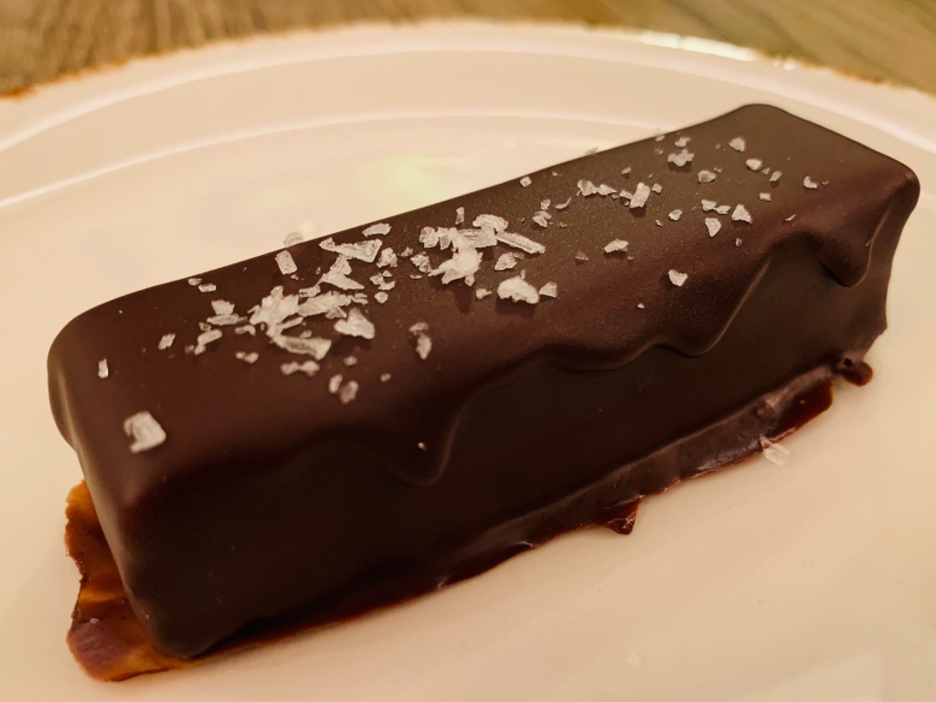 Menu of Restaurants in Barcelona, Naked & Sated, Vegan salted caramel bar