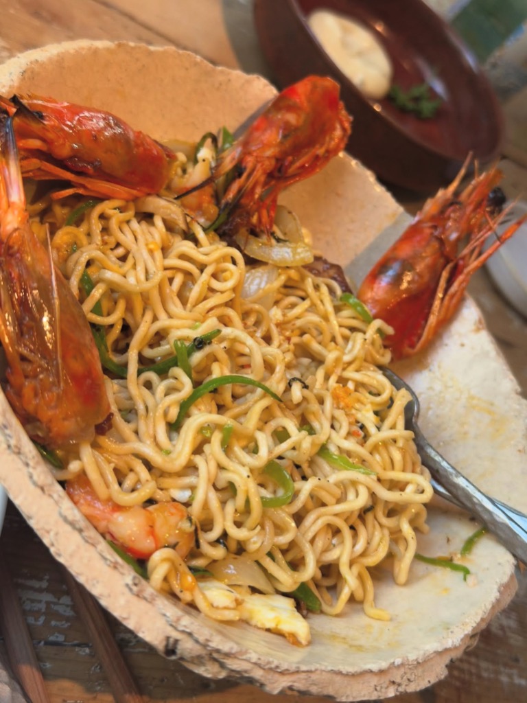 Carta de Restaurantes en Barcelona, Nomo | Sarrià, Aka ebi yakisoba