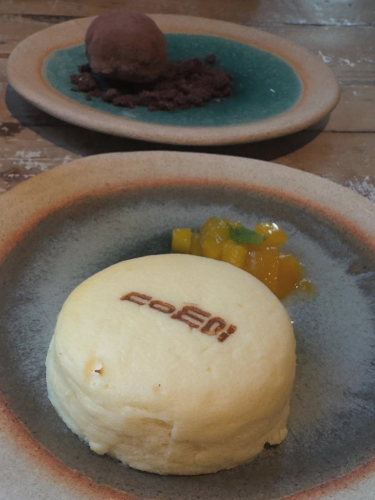 Carta de Restaurantes en Barcelona, Nomo | Sarrià, Cotton cheese cake Nomo