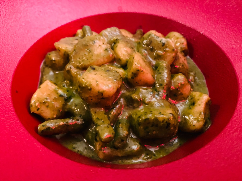 Menu of Restaurants in Barcelona, Ostaia Cucina Italiana, Gnocchi pesto