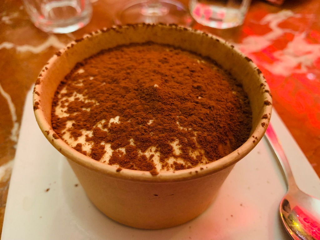 Menu of Restaurants in Barcelona, Ostaia Cucina Italiana, Tiramisú