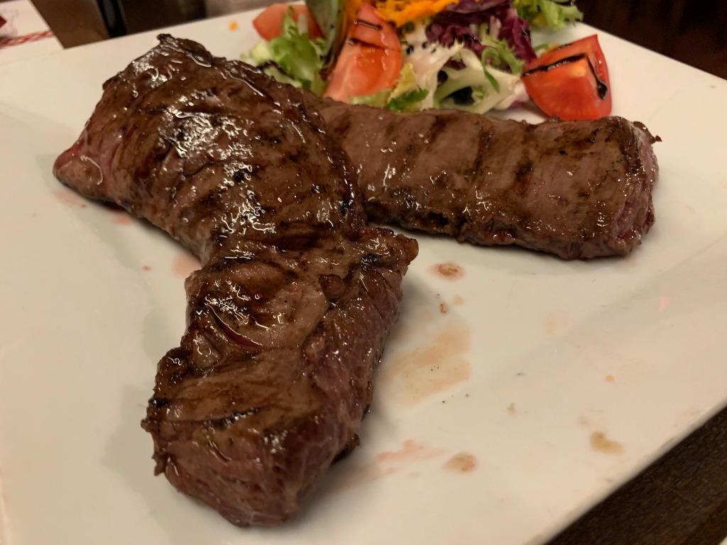 Carta de Restaurantes en Barcelona, Pampero Asador Argentino, Entraña