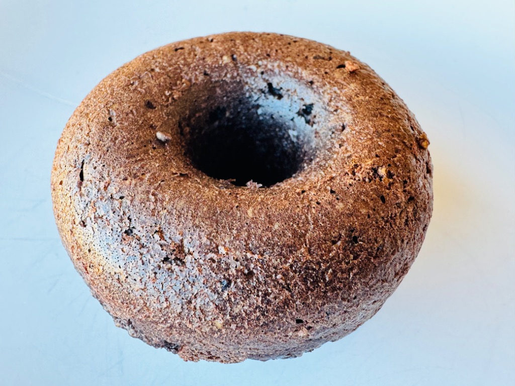 Menu of Restaurants in Barcelona, Realfooding To Eat, Healthy Chocolate Donut