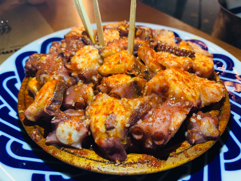 Carta de Restaurantes en Barcelona, Restaurant Can Lampazas, Pulpo a Feira