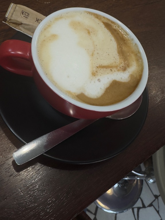 Menu of Restaurants in Barcelona, Restaurant Rebeka, Café con leche avena