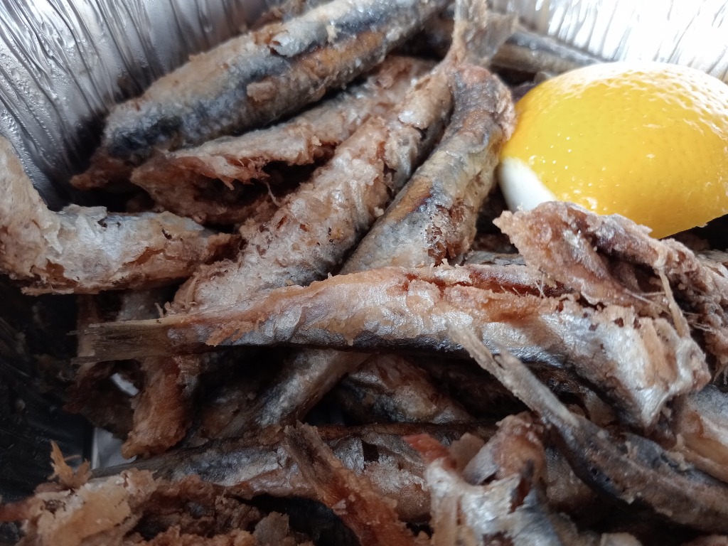 Carta de Restaurantes en Barcelona, Restaurante A’Palloza, Boquerones fritos