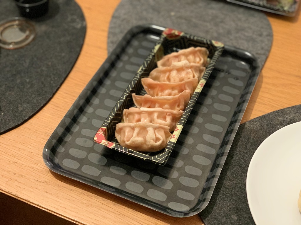 Carta de Restaurantes en Barcelona, Restaurante kohaku, Gyoza japonesa de gambas