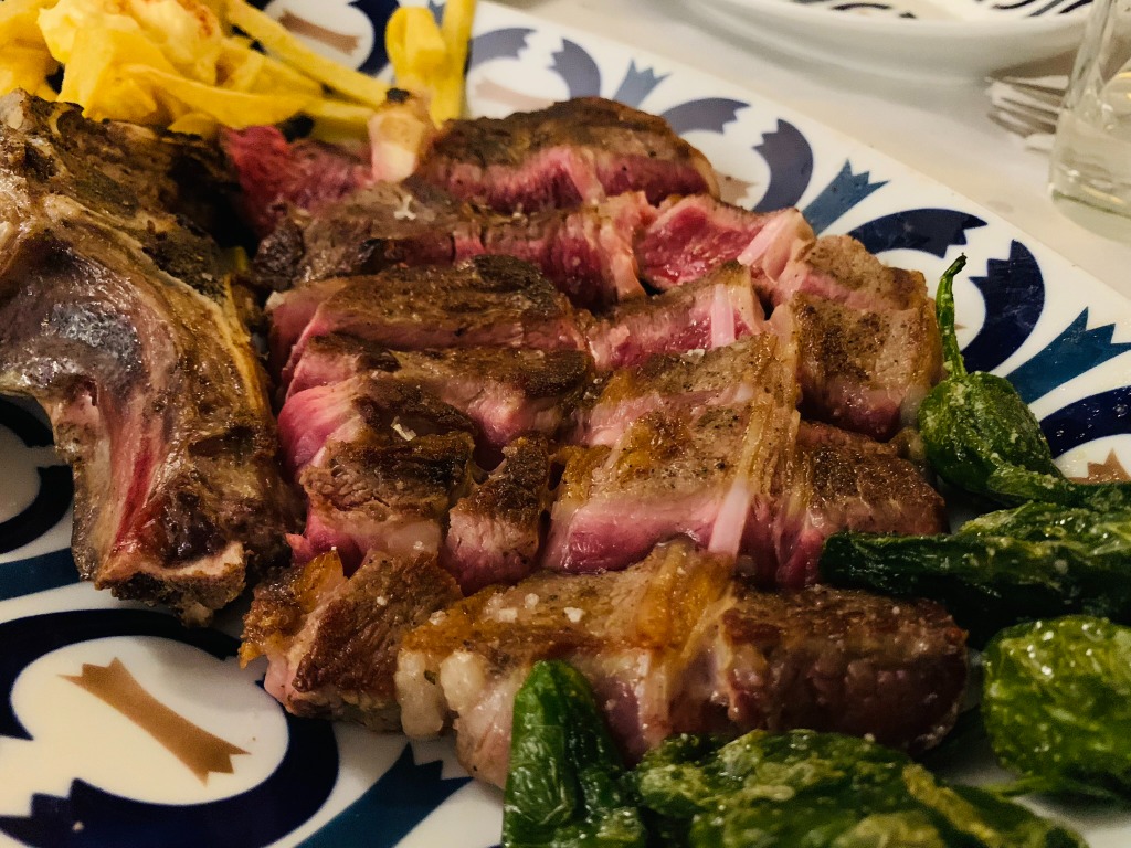 Menu of Restaurants in Barcelona, Restaurante Sporting, Chuletón de ternera gallego