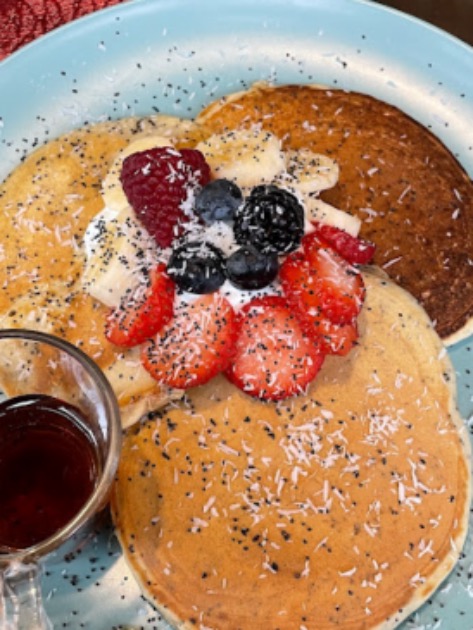 Carta de Restaurantes en Barcelona, Sabio Infante Brunch and Coffee, Pancakes galantes