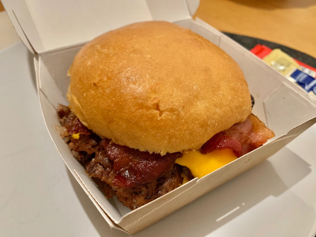 Menu of Restaurants in Barcelona, Smash House Burger, Smash Bacon (160gr)