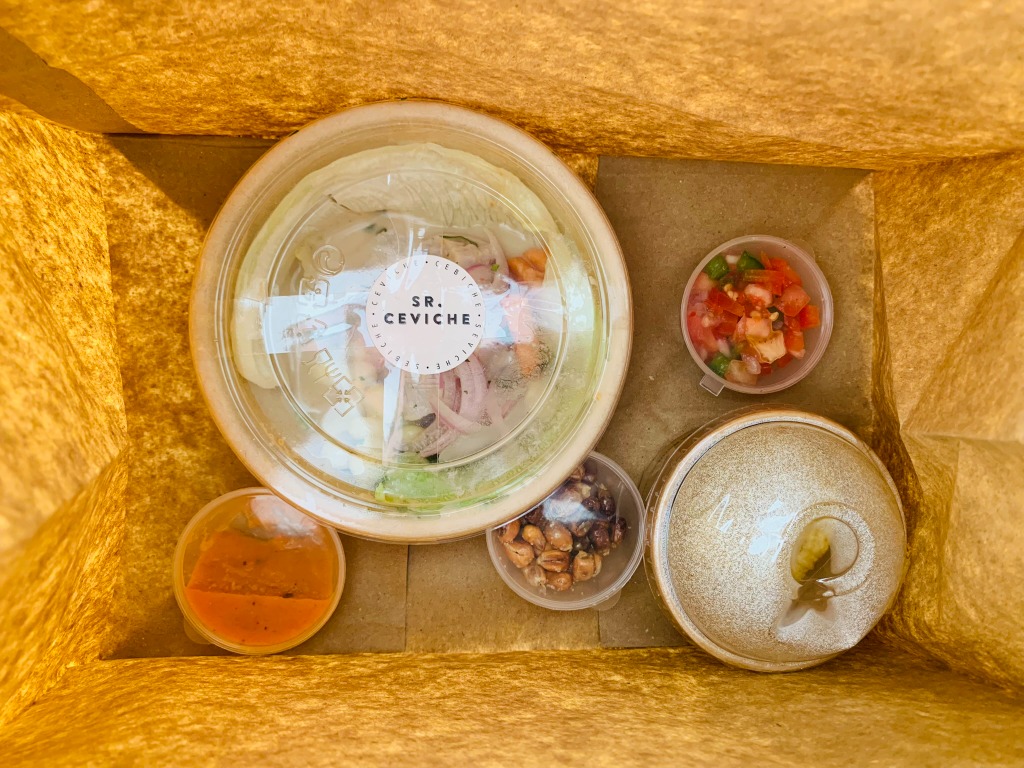 Carta de Restaurantes en Barcelona, Sr. Ceviche, Ceviche peruano de corvina