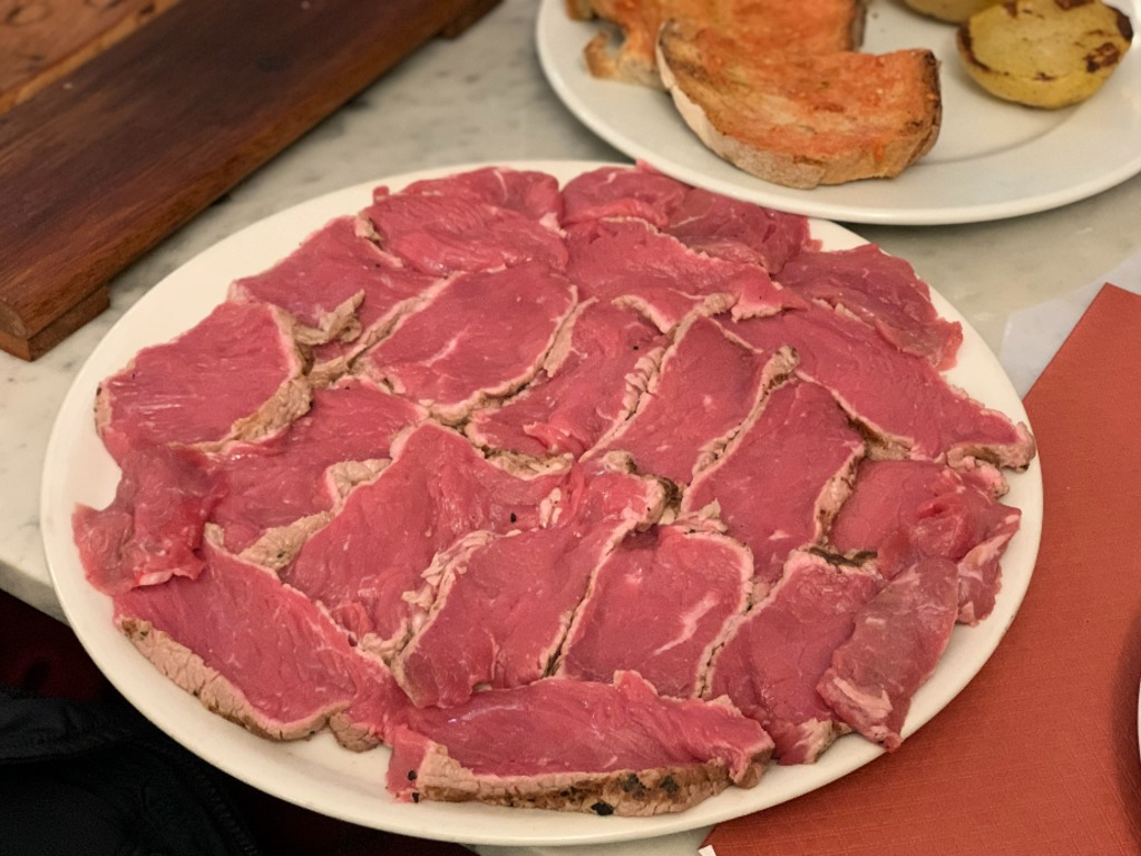 Menu of Restaurants in Barcelona, Taverna La Llesca Travessera, Chuletón fileteado a la piedra