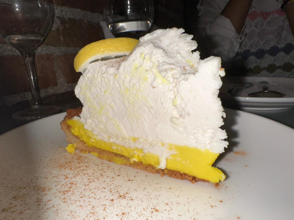 Carta de Restaurantes en Barcelona, Teresa Carles, Lemon pie