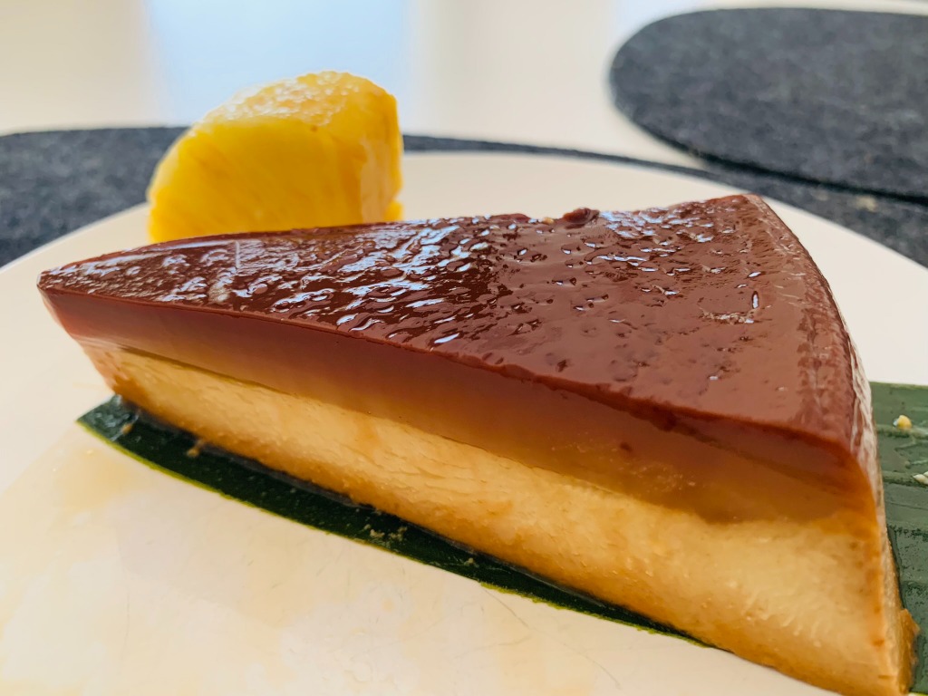 Carta de Restaurantes en Barcelona, Thai Barcelona, Flan de coco