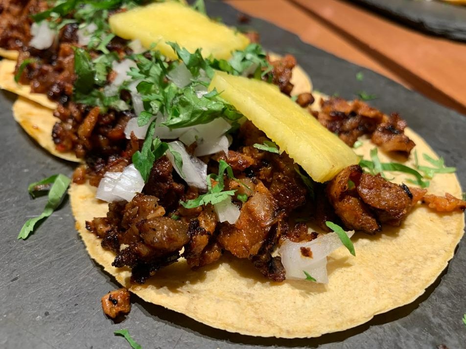 Menu of Restaurants in Barcelona, Tlaxcal Cantina & Taquería Gastronómica, Al pastor