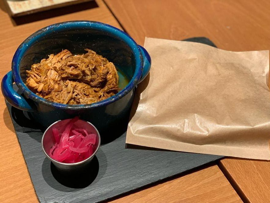 Menu of Restaurants in Barcelona, Tlaxcal Cantina & Taquería Gastronómica, Cochinita pibil