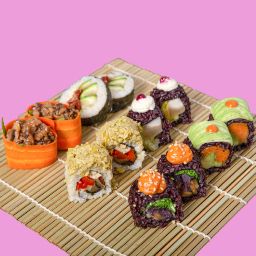 Menu of Restaurants in Barcelona, Veganashi, Caja Degustación 12 piezas