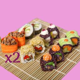 Menu of Restaurants in Barcelona, Veganashi, Caja degustación 24 piezas