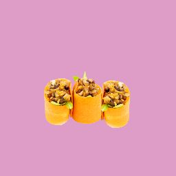 Menu of Restaurants in Barcelona, Veganashi, Gunkan Veganashi (3 piezas)