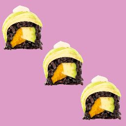 Menu of Restaurants in Barcelona, Veganashi, Mini Bonacate (3 piezas)