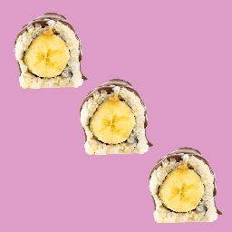 Menu of Restaurants in Barcelona, Veganashi, Mini Platacao (3 Piezas)
