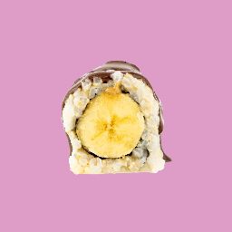 Menu of Restaurants in Barcelona, Veganashi, Uramaki Platacao (8 Piezas)