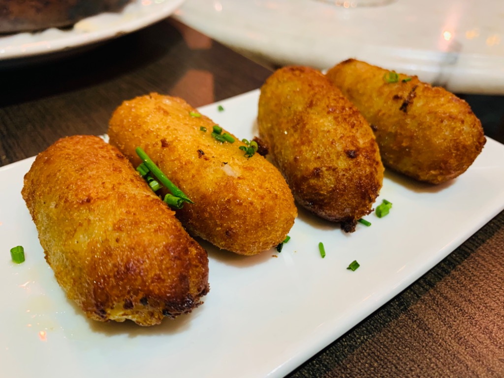 Carta de Restaurantes en Barcelona, Vigo Restaurant Tapes, Croquetas de gambas (4uds)