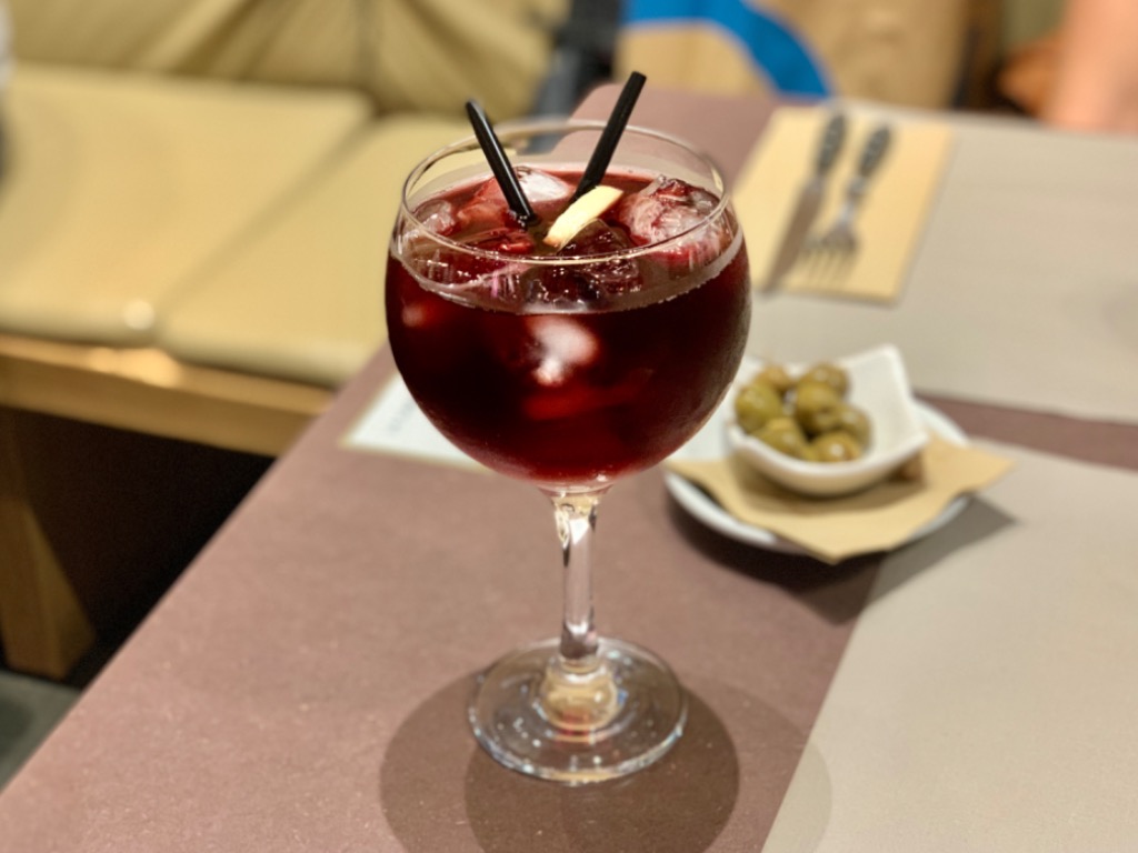 Carta de Restaurantes en Barcelona, Viñals 1906, Tinto de verano