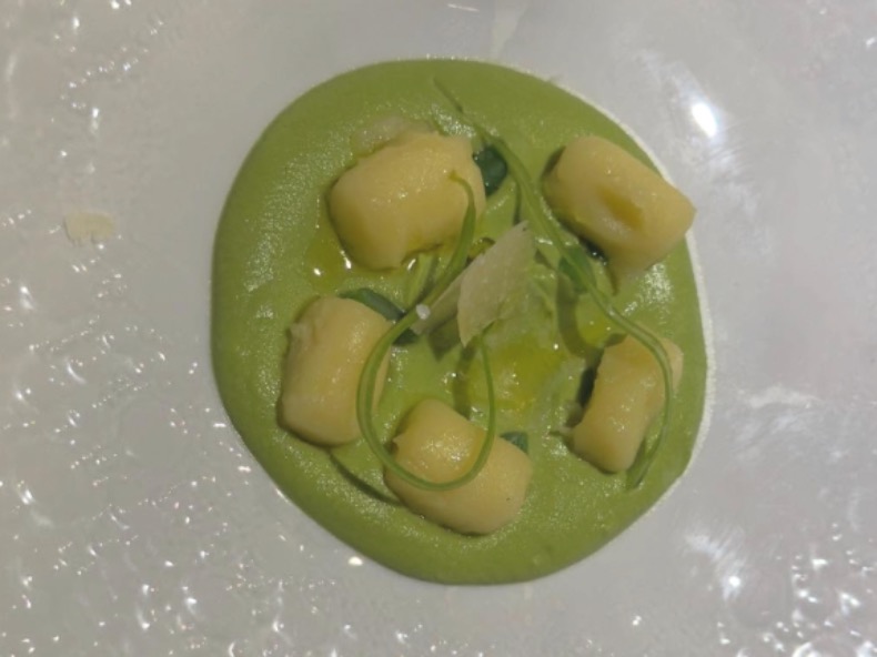 Carta de Restaurantes en Barcelona, Xavier Pellicer, Patata y judia