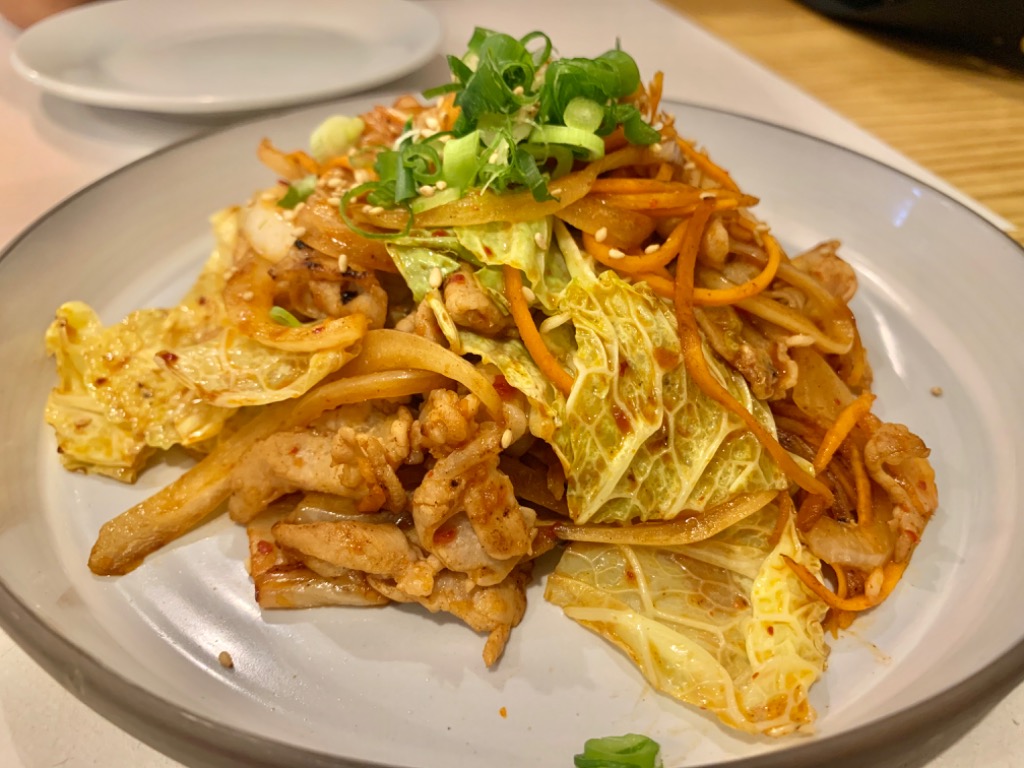 Carta de Restaurantes en Barcelona, Yatai Barcelona, Buta kimchi