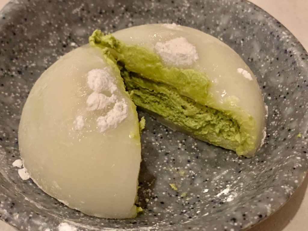 Carta de Restaurantes en Barcelona, Yatai Barcelona, Daifuku de té verde