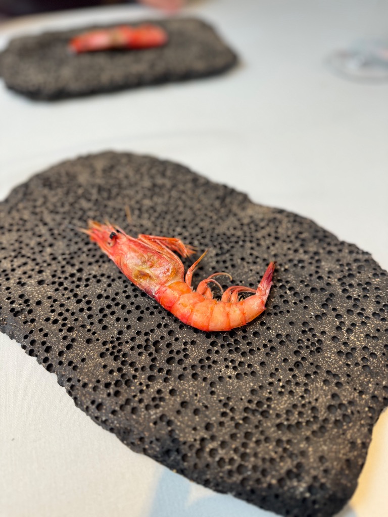 Menu of Restaurants in Benidoleig, Mare restaurante, Gamba roja