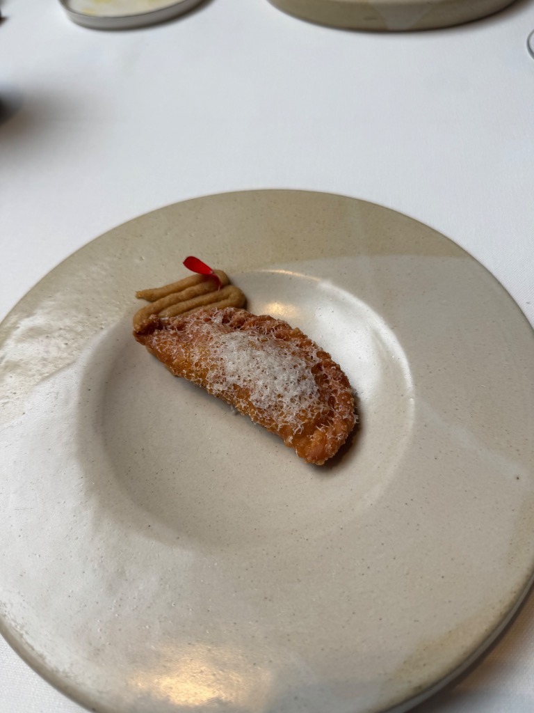 Menu of Restaurants in Benidoleig, Mare restaurante, Ortiga de mar y requeson de cabra