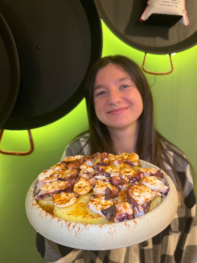 Menu of Restaurants in Benidorm, BRASERIA Aurrera, Pulpo a la gallega