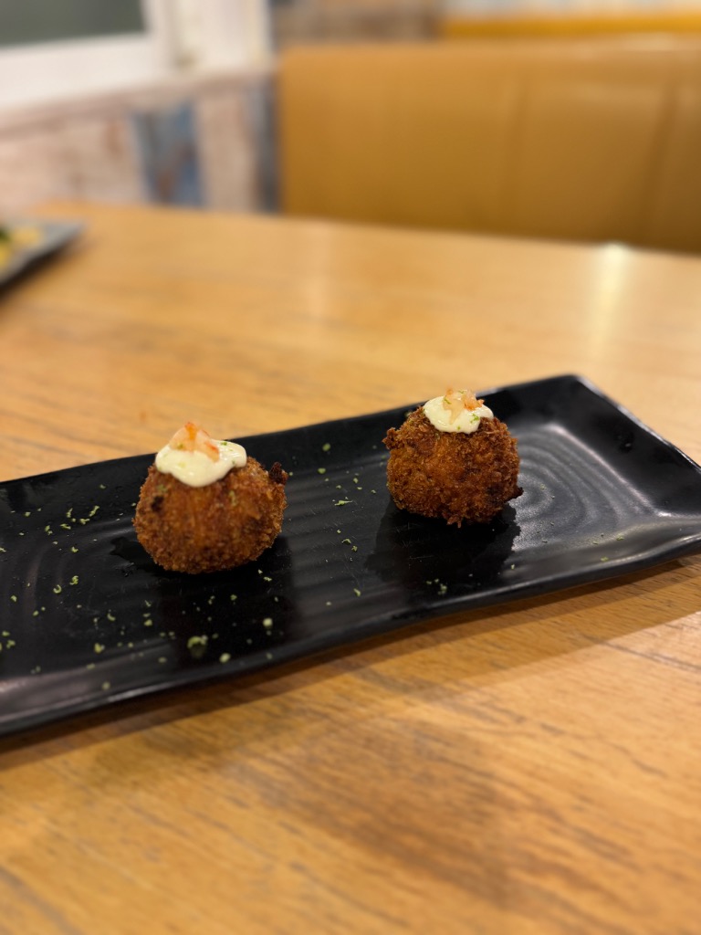 Menu of Restaurants in Benidorm, Chiringuito Beach Benidorm, Croquetas de gamba