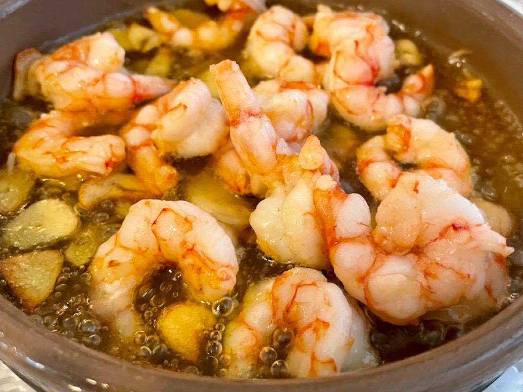Carta de Restaurantes en Benidorm, El Niño, Gambas al ajillo