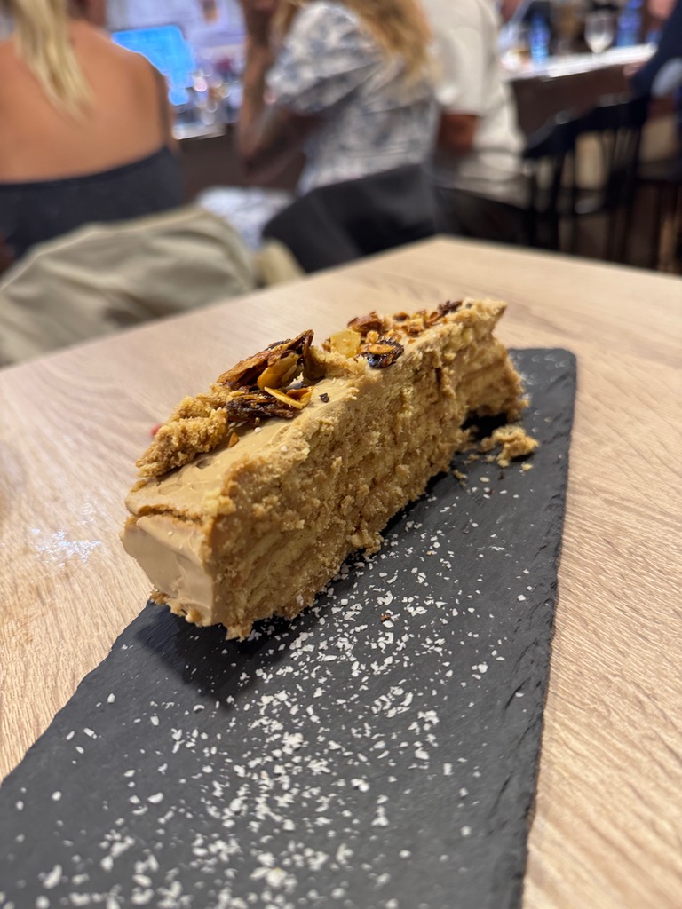 Menu of Restaurants in Benidorm, La Picaeta de Maties, Tarta de café