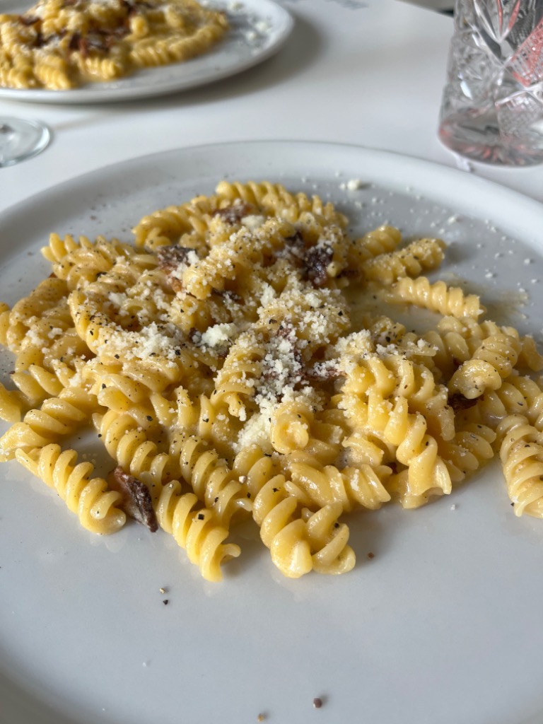 Carta de Pizzerías en Benidorm, Morditalia Pizzeria Italiana, Espagueti con salsa carbonara
