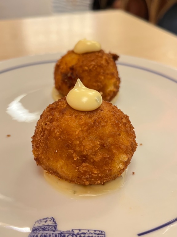 Carta de Restaurantes en Benidorm, Pinsa di Roma Benidorm, Croquetas de pisto y marinadas