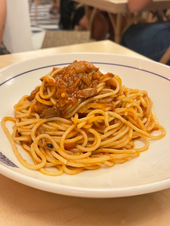 Carta de Restaurantes en Benidorm, Pinsa di Roma Benidorm, Espagueti al ragú